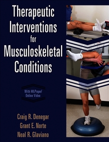 Therapeutic Interventions for Musculoskeletal Conditions