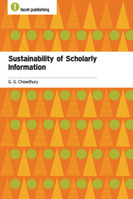Sustainability of Scholarly Information Sustainability of Scholarly Information
