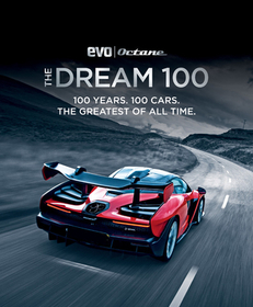 The Dream 100 from evo and Octane: 100 years. 100 cars. The greatest of all time. The Dream 100 from evo and Octane: 100 years. 100 cars. The greatest of all time.