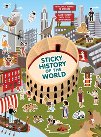 Sticky History of the World: Stickerbuch