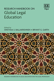 Research Handbook on Global Legal Education