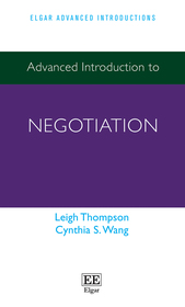 Advanced Introduction to Negotiation