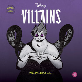 2024 Disney Villains Wall Calendar 2024 Disney Villains Wall Calendar