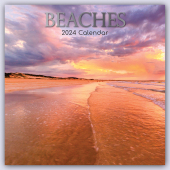 Beaches - Traumstrände 2024 - 16-Monatskalender: Original Gifted Stationery-Kalender [Mehrsprachig] [Kalender]
