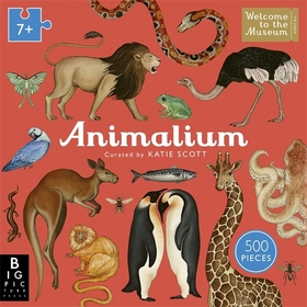 Animalium 500-Piece Jigsaw Puzzle: Welcome to the Museum