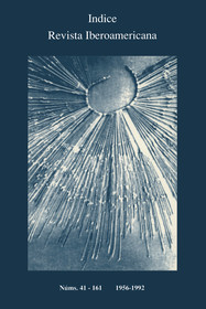 Revista Iberoamericana: Índice Números 41-161 (1956-1992) Revista Iberoamericana: Índice Números 41-161 (1956-1992)
