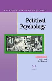 Political Psychology: Key Readings