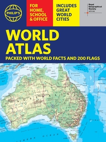 Philip's RGS World Atlas (A4): with Global Cities, Facts and Flags Philip's RGS World Atlas (A4): with Global Cities, Facts and Flags