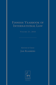 Finnish Yearbook of International Law, Volume 21, 2010 Finnish Yearbook of International Law, Volume 21, 2010