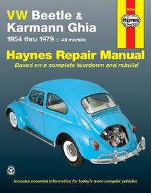 Volkswagen VW Beetle & Karmann Ghia (1954?1979) Haynes Repair Manual (USA)