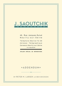 J. Saoutchik Carrossier – Addendum: Addendum J. Saoutchik Carrossier – Addendum: Addendum