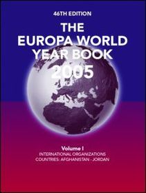 The Europa World Year Book 2005