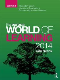 The Europa World of Learning 2014 The Europa World of Learning 2014