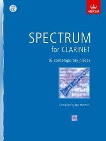 Spectrum for Clarinet with CD: 16 contemporary pieces