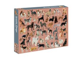 Iconic Dogs: 1000 piece jigsaw puzzle