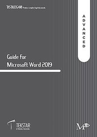 Guide for Microsoft Word 2019 - Advanced