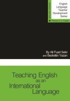 Teaching English As an International Language