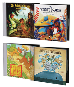 Jim Weiss Curious Creatures Bundle: My Father's Dragon; The Reluctant Dragon; Just So Stories & Animal Tales