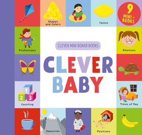 Clever Baby: 9 Mini Board Book Box Set