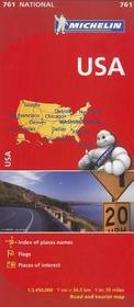 USA - Michelin National Map 761