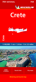 Crete - Michelin National Map 759 Crete - Michelin National Map 759