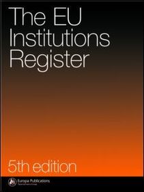 Eu Institutions Register: The Orange Book
