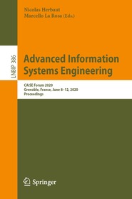 Advanced Information Systems Engineering: CAiSE Forum 2020, Grenoble, France, June 8–12, 2020, Proceedings
