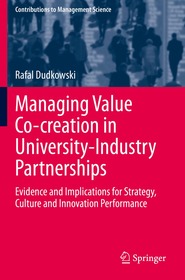 Managing Value Co-creation in University-Industry Partnerships: Evidence and Implications for Strategy, Culture and Innovation Performance