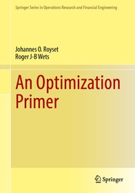 An Optimization Primer An Optimization Primer