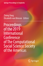 Proceedings of the 2019 International Conference of The Computational Social Science Society of the Americas