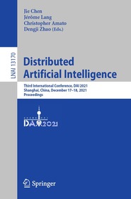 Distributed Artificial Intelligence: Third International Conference, DAI 2021, Shanghai, China, December 17–18, 2021, Proceedings
