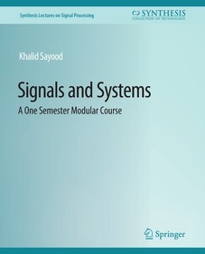 Signals and Systems: A One Semester Modular Course
