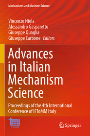 Advances in Italian Mechanism Science: Proceedings of the 4th International Conference of IFToMM Italy