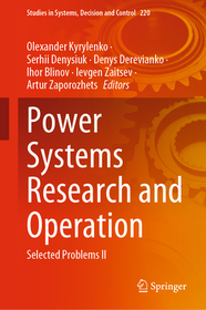 Power Systems Research and Operation: Selected Problems II