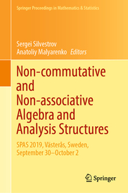 Non-commutative and Non-associative Algebra and Analysis Structures: SPAS 2019, Västerås, Sweden, September 30–October 2