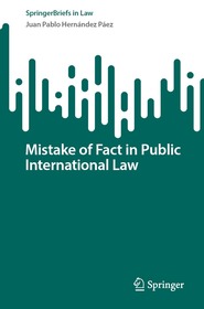 Mistake of Fact in Public International Law