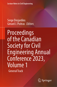 Proceedings of the Canadian Society for Civil Engineering Annual Conference 2023, Volume 1: General Track