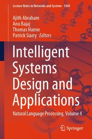 Intelligent Systems Design and Applications: Natural Language Processing, Volume 4