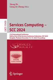 Services Computing – SCC 2024: 21st International Conference, Held as Part of the Services Conference Federation, SCF 2024, Bangkok, Thailand, November 16-19, 2024, Proceedings