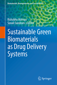Sustainable Green Biomaterials As Drug Delivery Systems