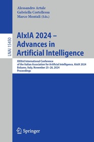 AIxIA 2024 – Advances in Artificial Intelligence: XXIIIrd International Conference of the Italian Association for Artificial Intelligence, AIxIA 2024, Bolzano, Italy, November 25–28, 2024 Proceedings