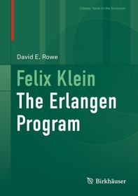Felix Klein: The Erlangen Program