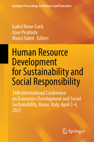 Human Resource Development for Sustainability and Social Responsibility: 14th International Conference on Economics Development and Social Sustainability, Rome, Italy, April 3-4, 2025