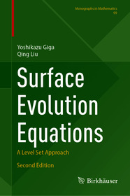 Surface Evolution Equations: A Level Set Approach