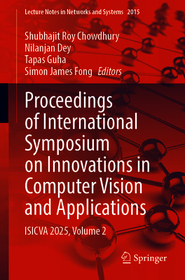 Proceedings of International Symposium on Innovations in Computer Vision and Applications: ISICVA 2025, Volume 2