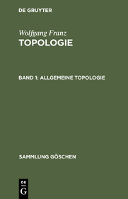Allgemeine Topologie: Allgem. Topologie