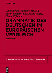 Grammatik des Deutschen im europäischen Vergleich: Das Nominal