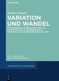 Variation und Wandel: Zur Konkurrenz morphologischer und syntaktischer A+N-Verbindungen im Deutschen und Niederländischen seit 1700