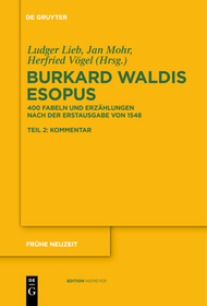 Burkard Waldis: Esopus: 400 Fabeln und Erzählungen nach der Erstausgabe von 1548