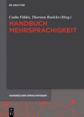 Handbuch Mehrsprachigkeit Handbuch Mehrsprachigkeit